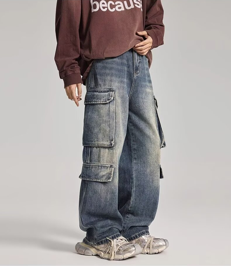Ryven — Vaquero Cargo Wide-Leg