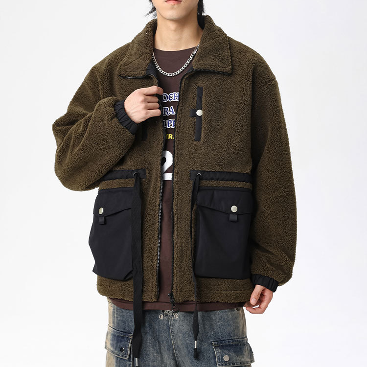 Rafael — Chaqueta Sherpa Cargo