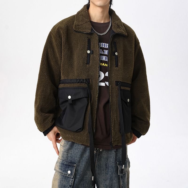 Rafael — Chaqueta Sherpa Cargo