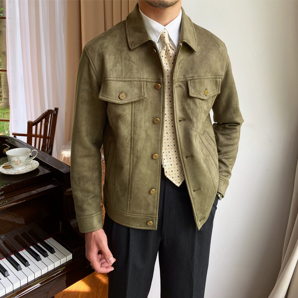 Darriem — Chaqueta de Ante