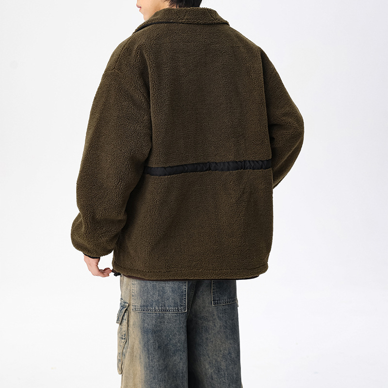 Rafael — Chaqueta Sherpa Cargo