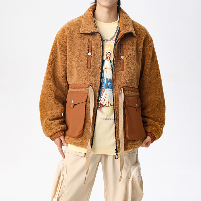 Rafael — Chaqueta Sherpa Cargo