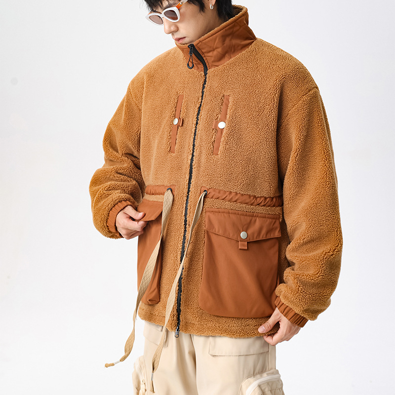 Rafael — Chaqueta Sherpa Cargo