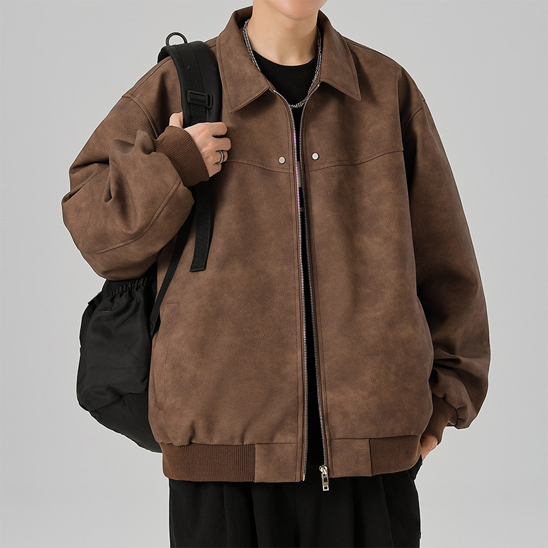 Abel — Chaqueta Bomber Efecto Ante