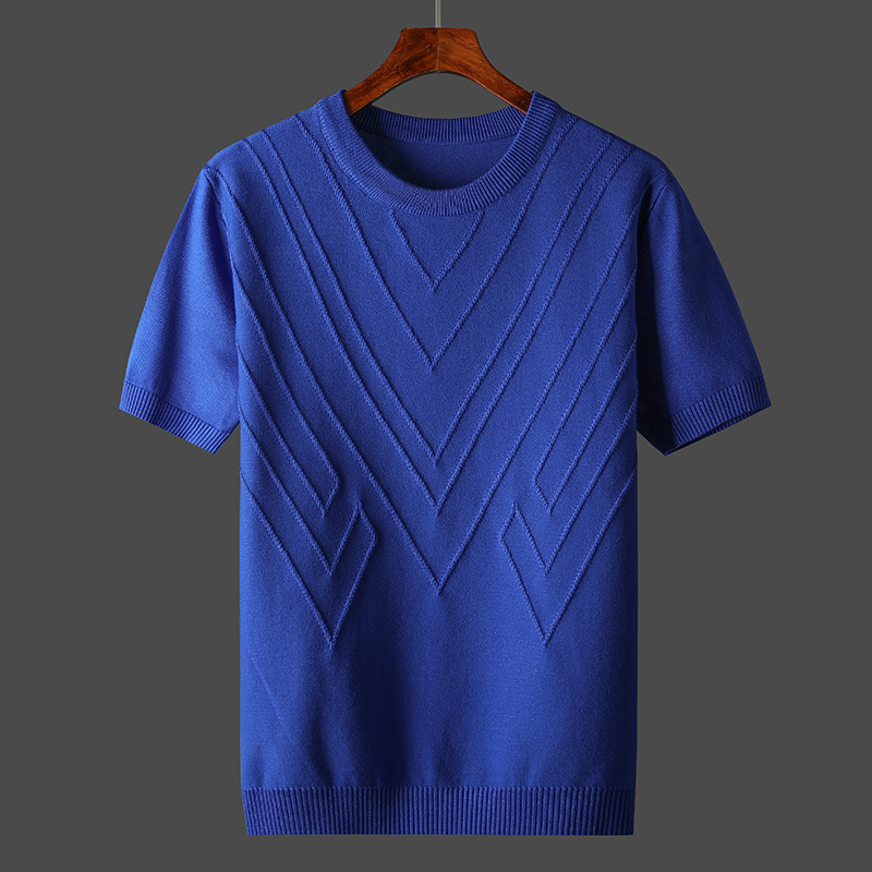 Adrik — Camiseta de Punto Geométrico