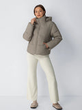 Élodie — Chaqueta Acolchada con Capucha Desmontable
