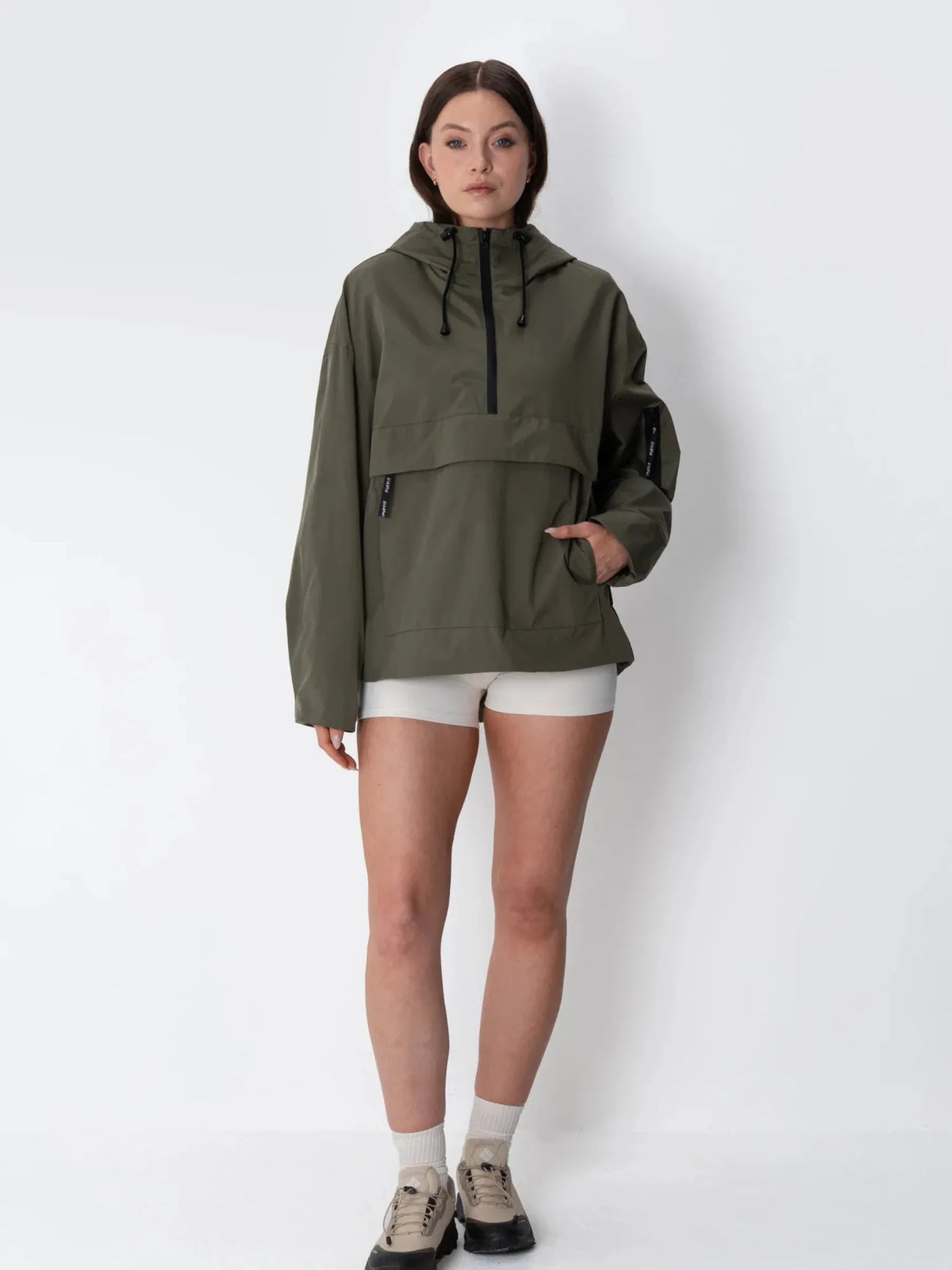 Nébula — Sudadera Oversize Impermeable con Capucha