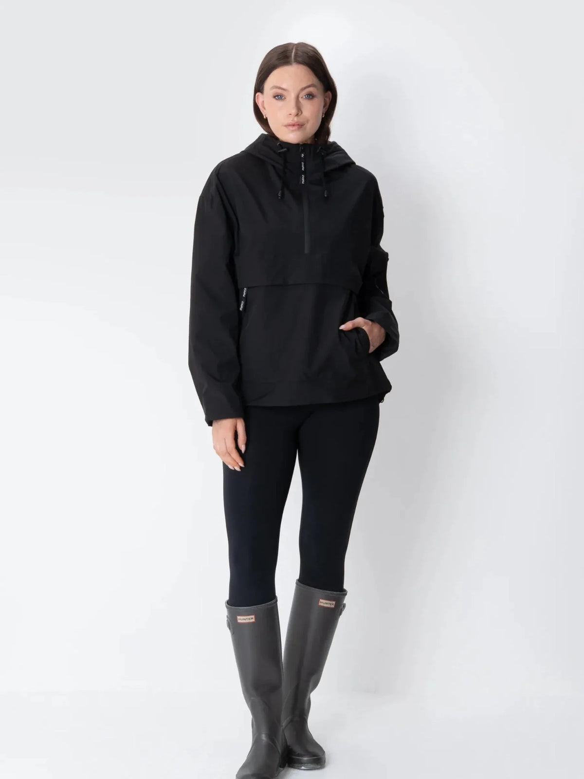 Nébula — Sudadera Oversize Impermeable con Capucha