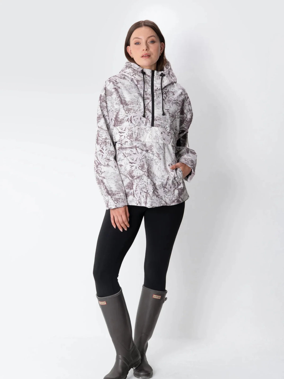 Nébula — Sudadera Oversize Impermeable con Capucha