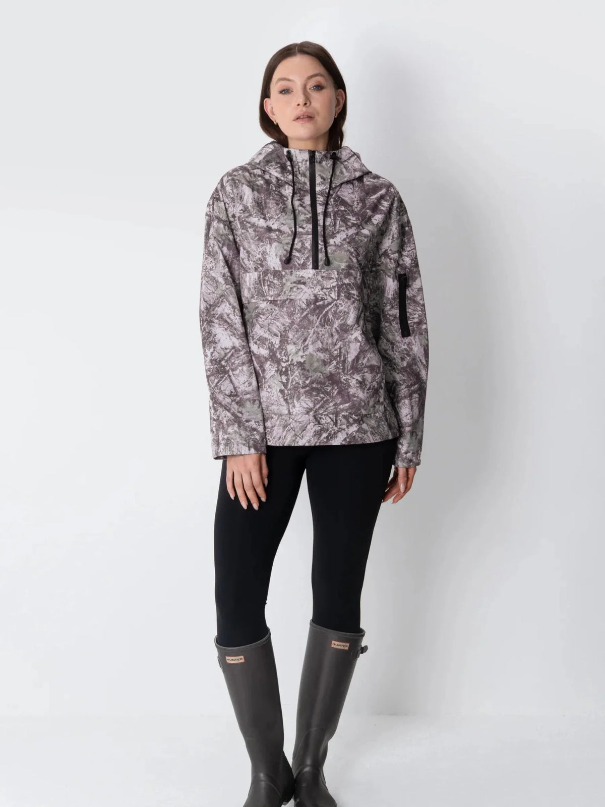 Nébula — Sudadera Oversize Impermeable con Capucha