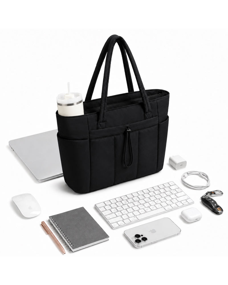 Aerlyn — Tote Acolchado para Portátil