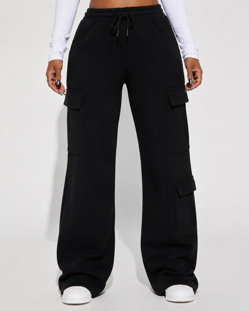 Dectara — Pantalón Cargo Wide-Leg
