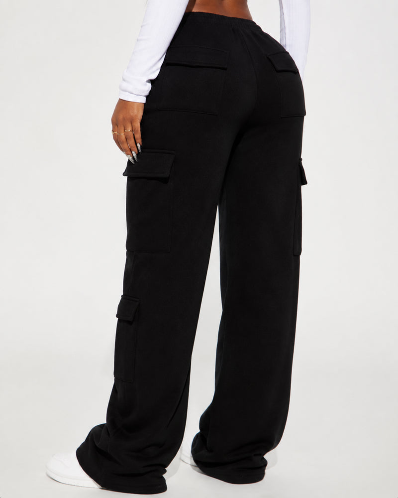 Dectara — Pantalón Cargo Wide-Leg