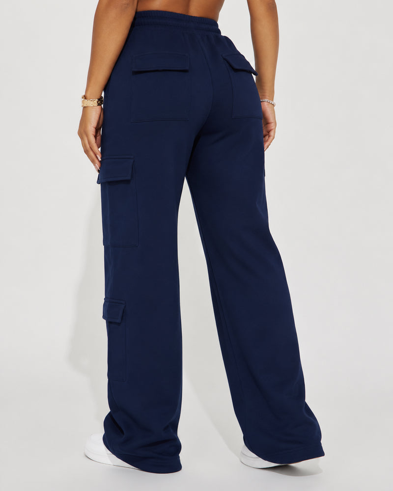 Dectara — Pantalón Cargo Wide-Leg
