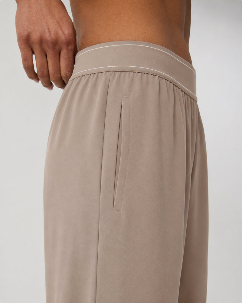 Orelia — Pantalón Palazzo de Caída Fluida