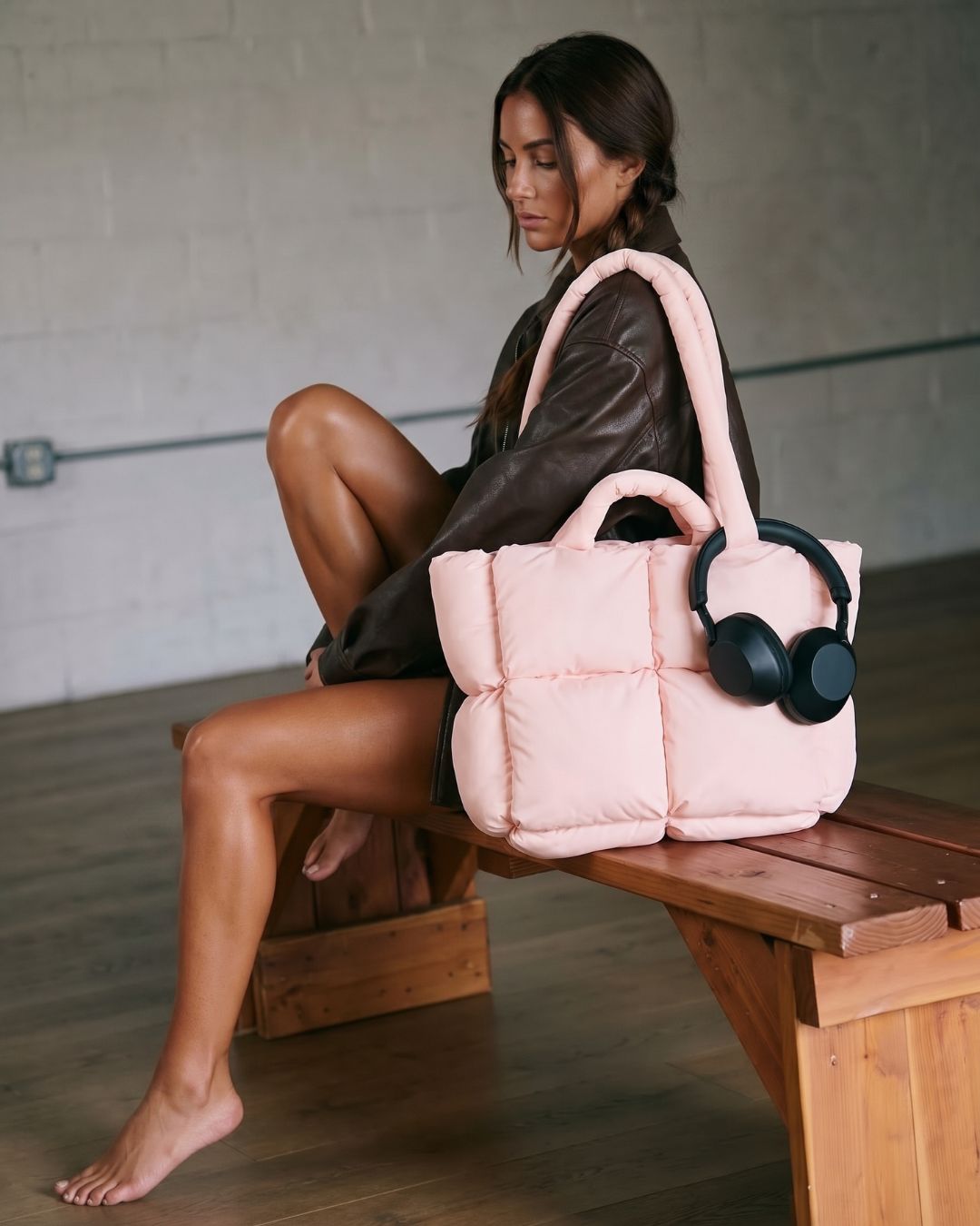 Nuvéa — Bolso Tote Acolchado