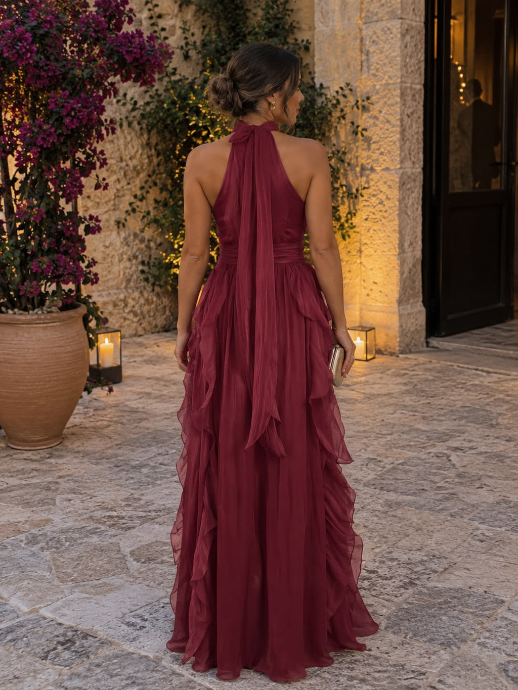 Juliette — Vestido Largo Halter