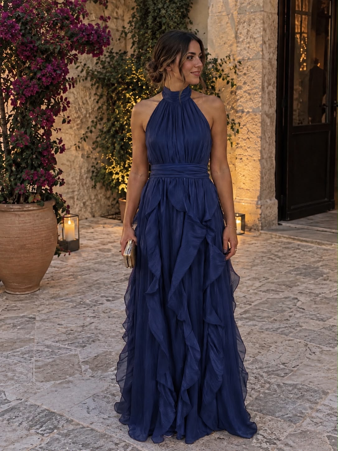 Juliette — Vestido Largo Halter