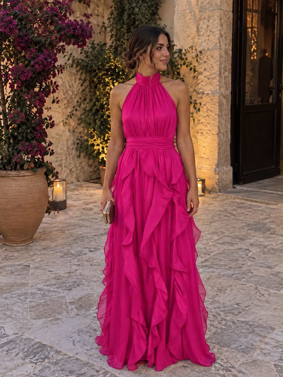 Juliette — Vestido Largo Halter