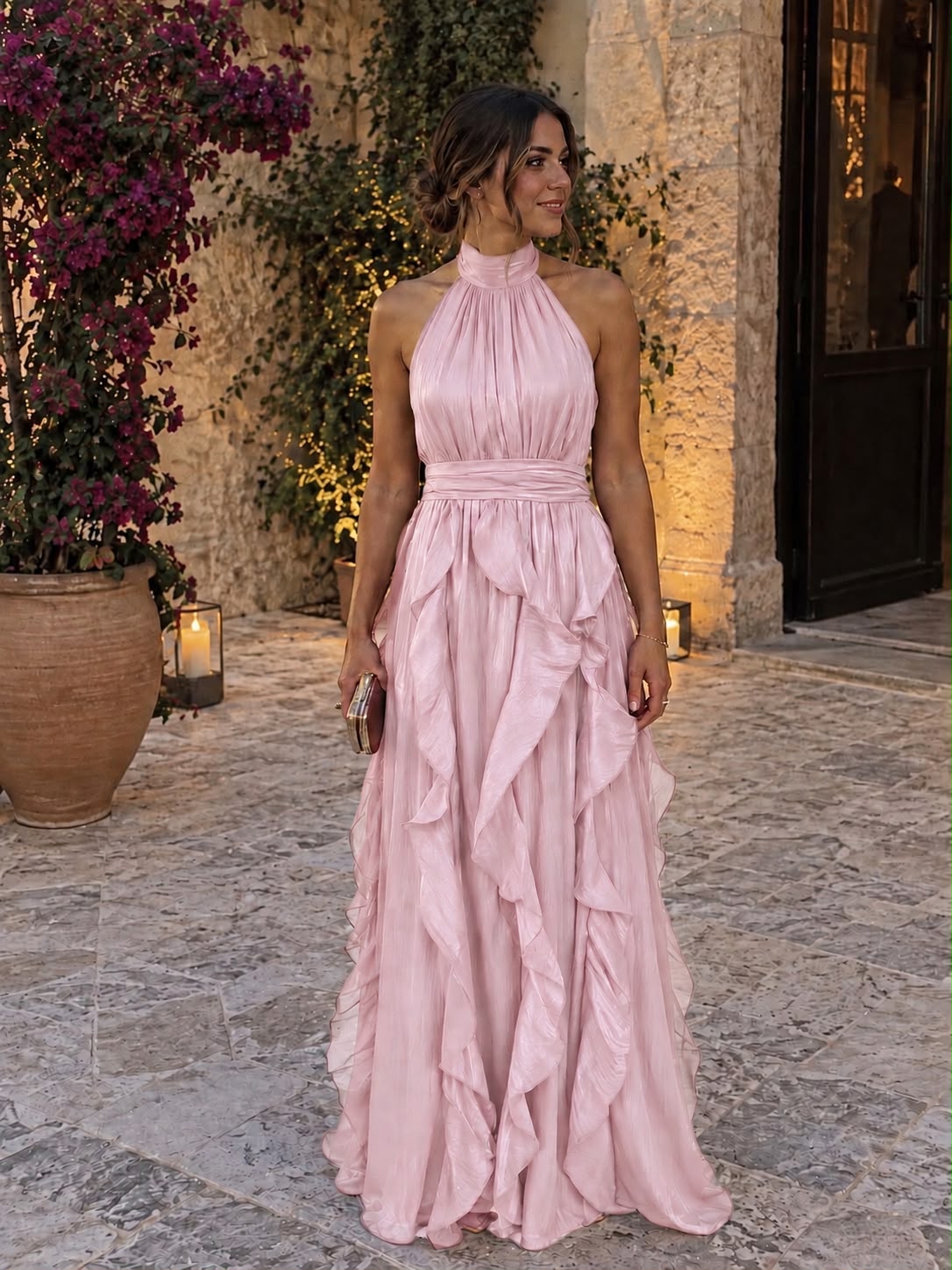 Juliette — Vestido Largo Halter