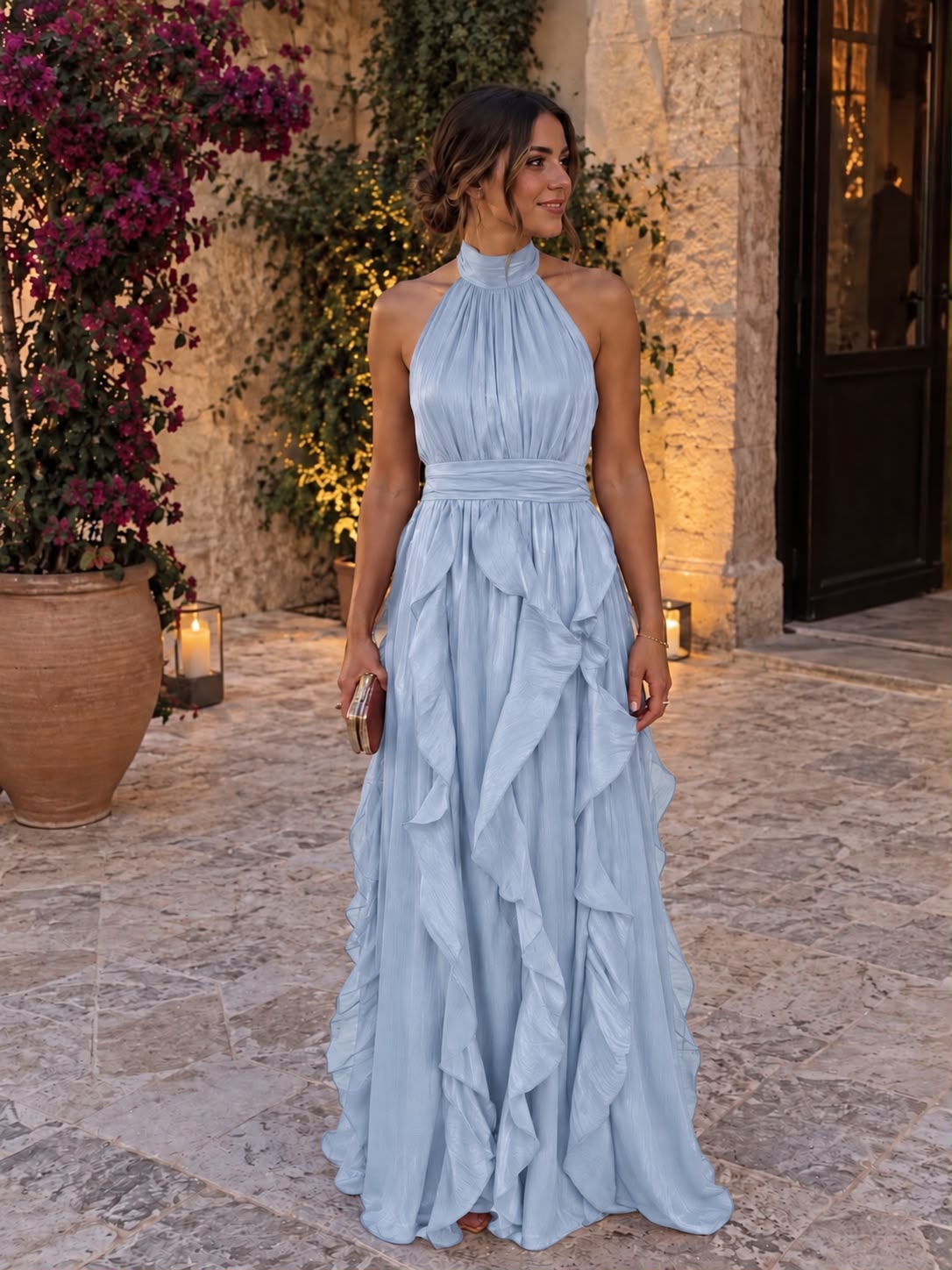 Juliette — Vestido Largo Halter