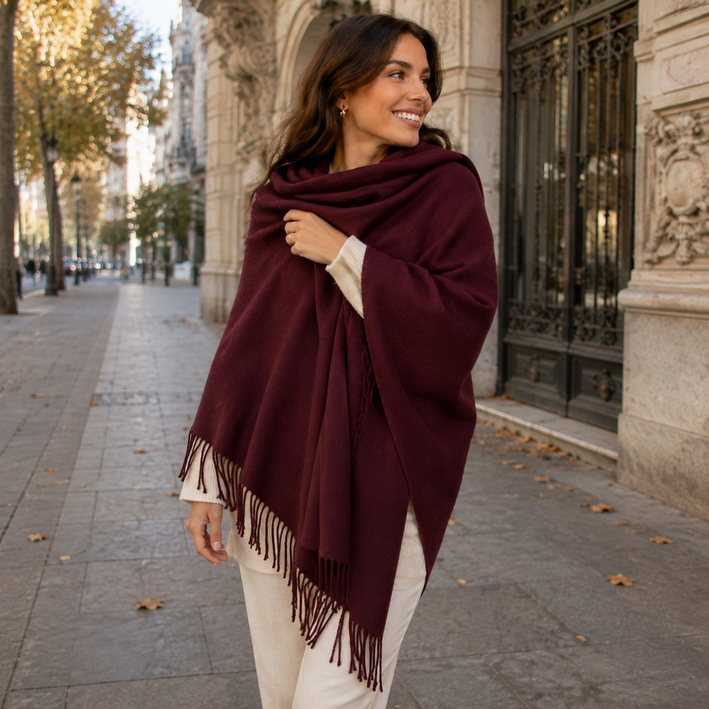 Ysara — Bufanda Lisa de Caída Envolvente