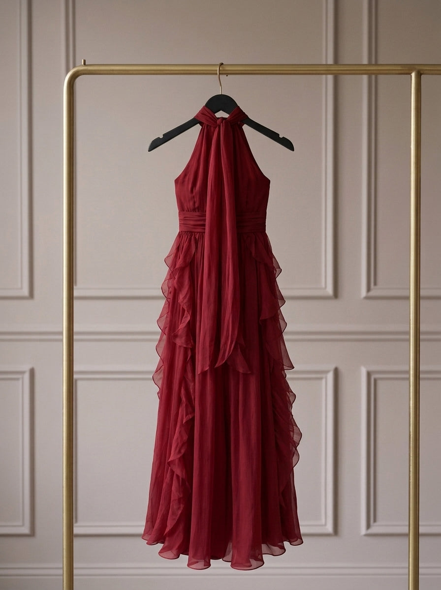 Juliette — Vestido Largo Halter