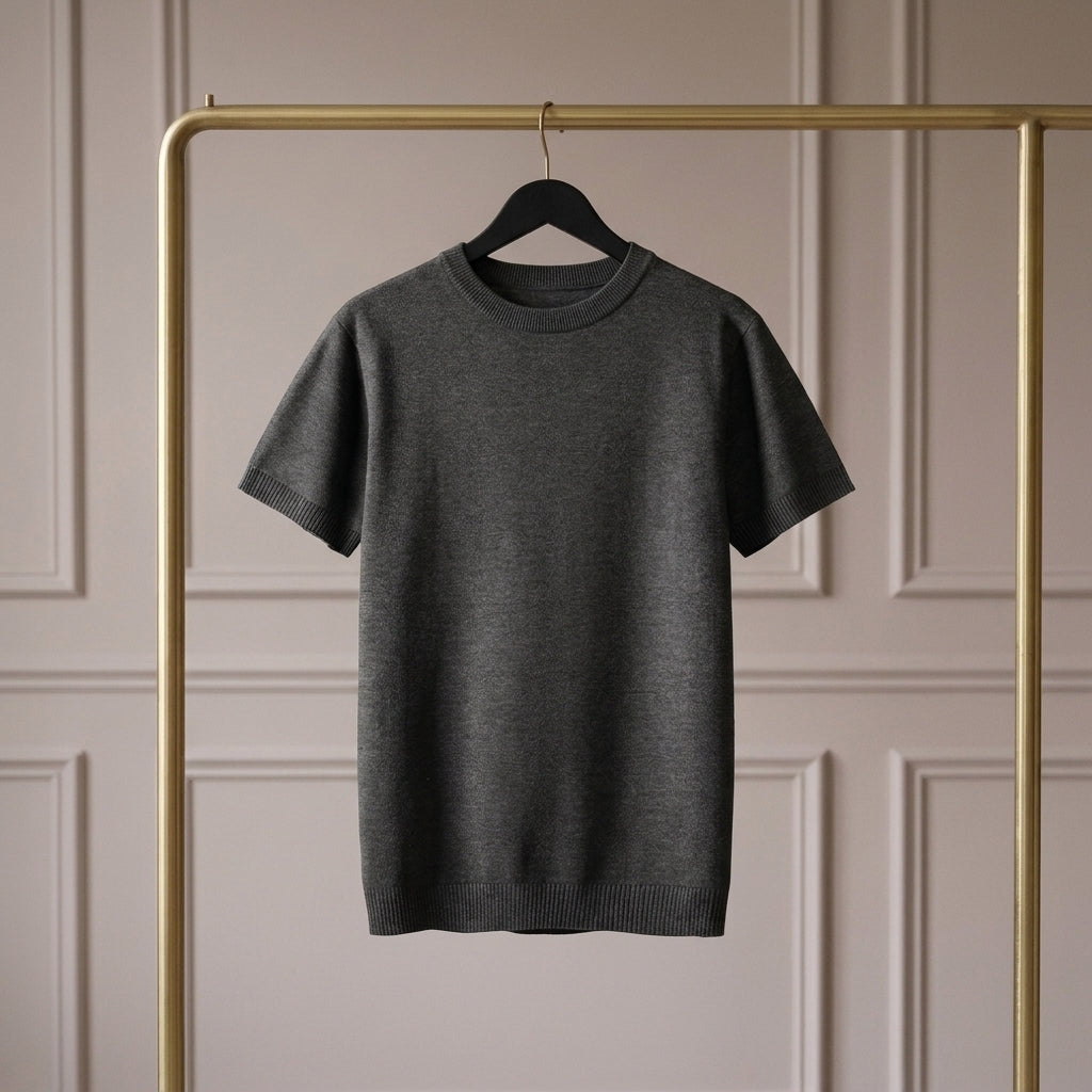 Elian — Camiseta de Punto Texturizado