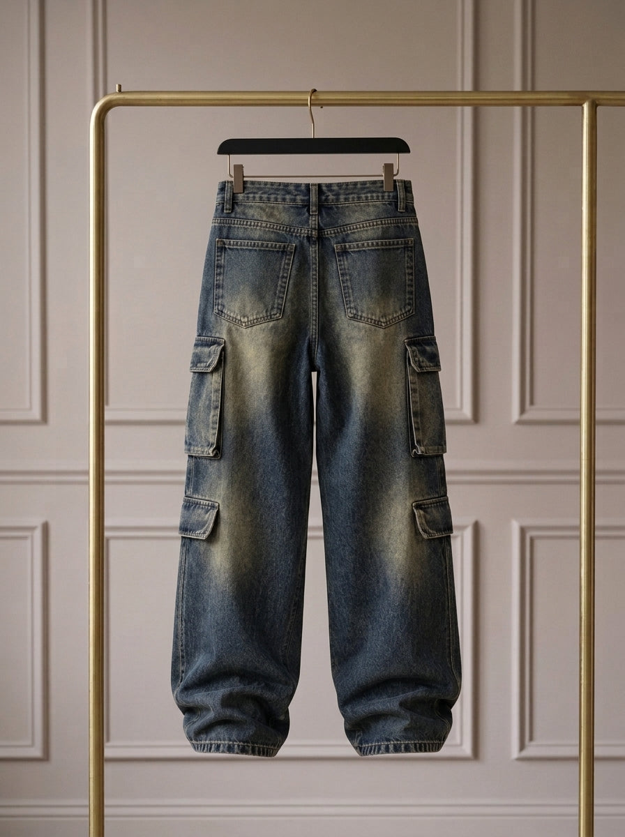 Ryven — Vaquero Cargo Wide-Leg