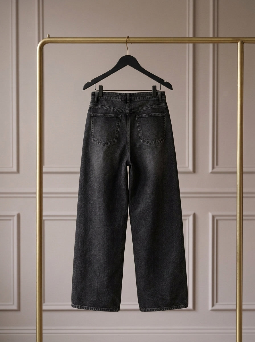 Varenn — Jeans Low-Rise Asimétricos