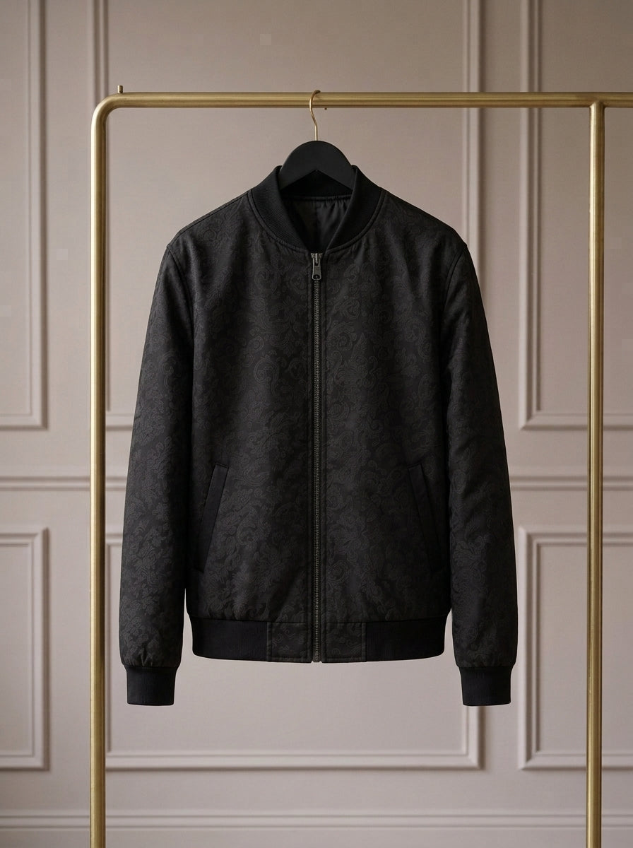 Mael — Chaqueta Bomber Jacquard