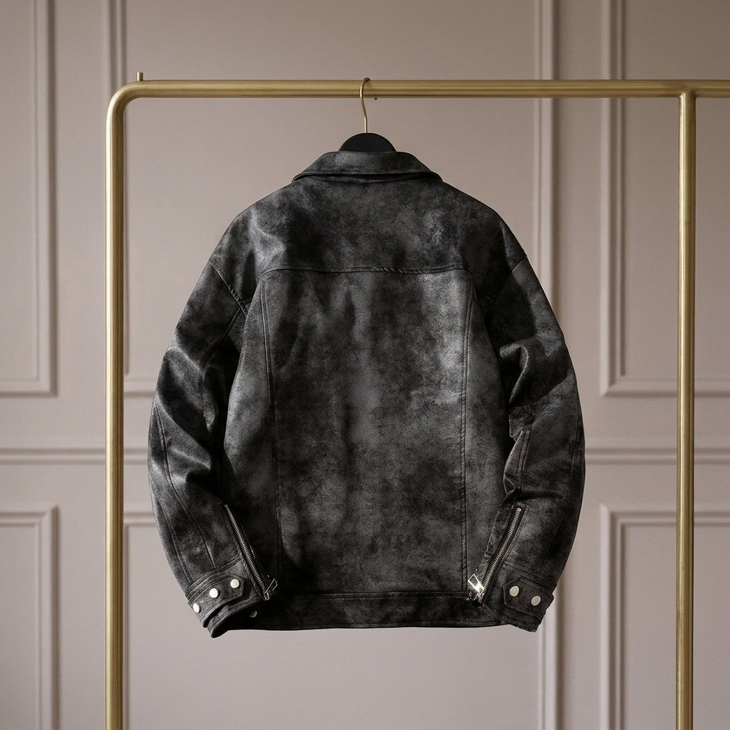 Helyan — Chaqueta Efecto Ante