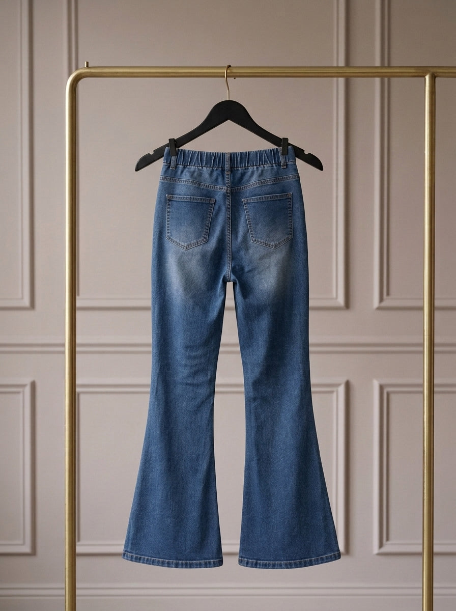 Avyra — Jeans Slim Flare Stretch