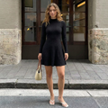 Éloise — Vestido de Punto con Silueta Evasé