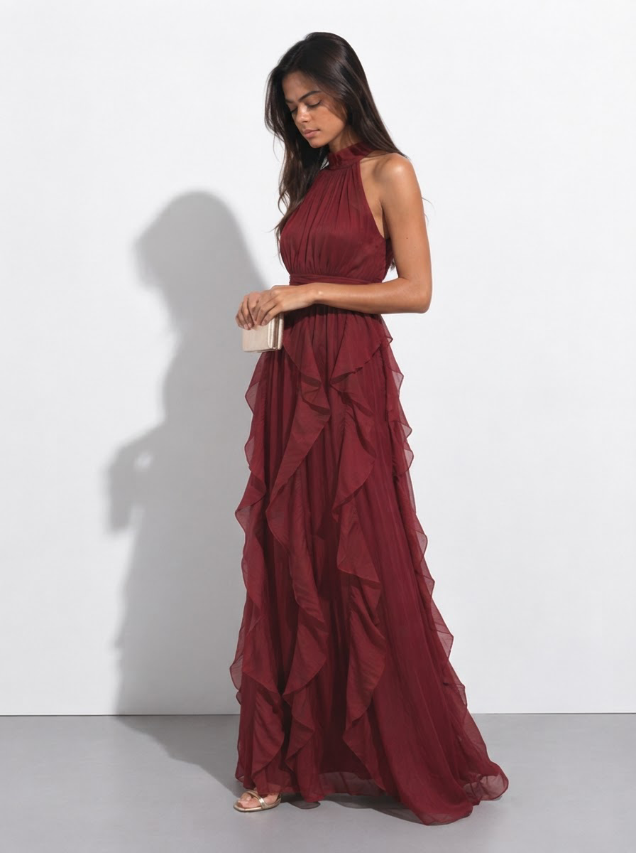 Juliette — Vestido Largo Halter