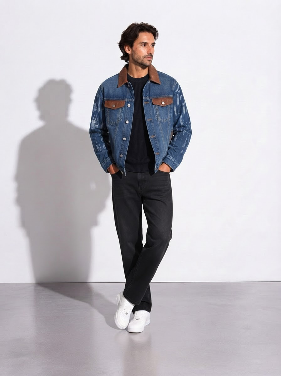 Orion — Chaqueta Denim Trucker
