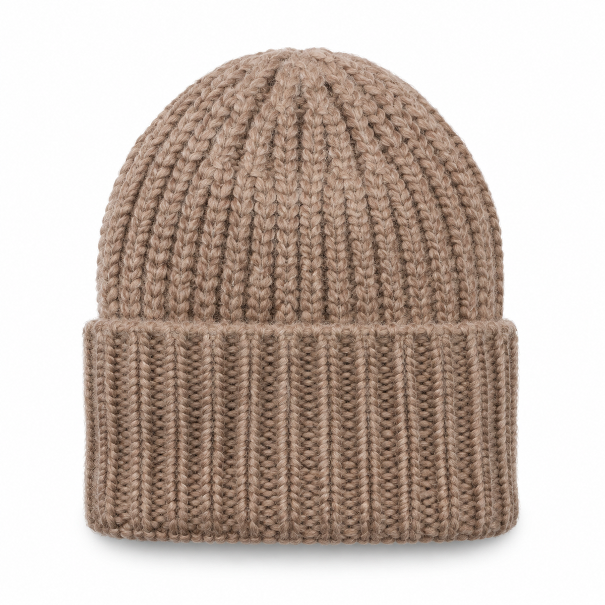 Noélie — Gorro de Punto Acanalado Envolvente