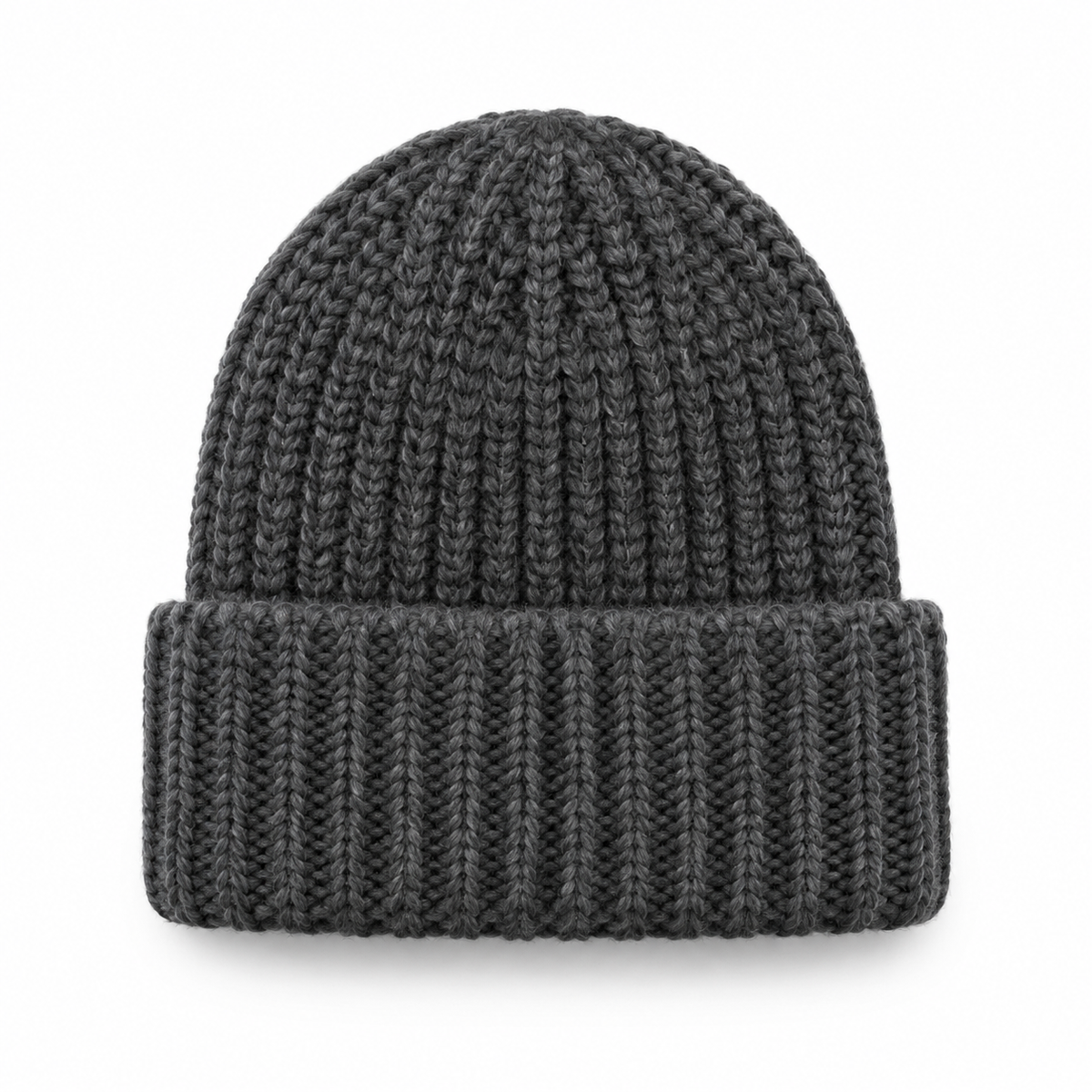 Noélie — Gorro de Punto Acanalado Envolvente