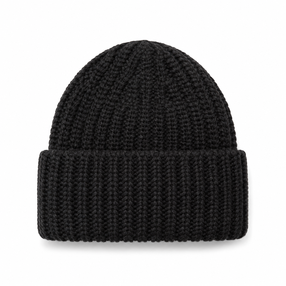 Noélie — Gorro de Punto Acanalado Envolvente