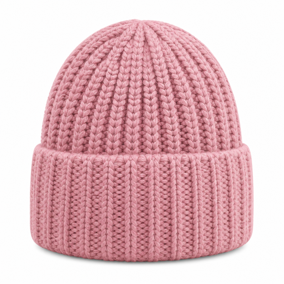 Noélie — Gorro de Punto Acanalado Envolvente