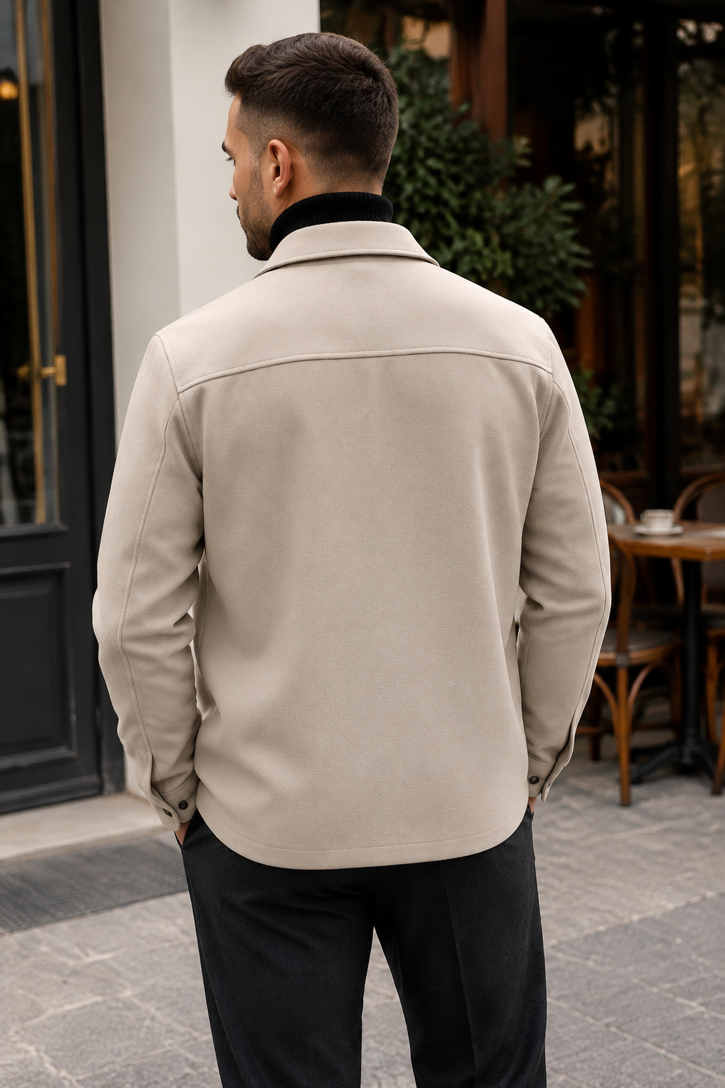 Orvan — Sobrecamisa Estructurada de Estilo Refinado
