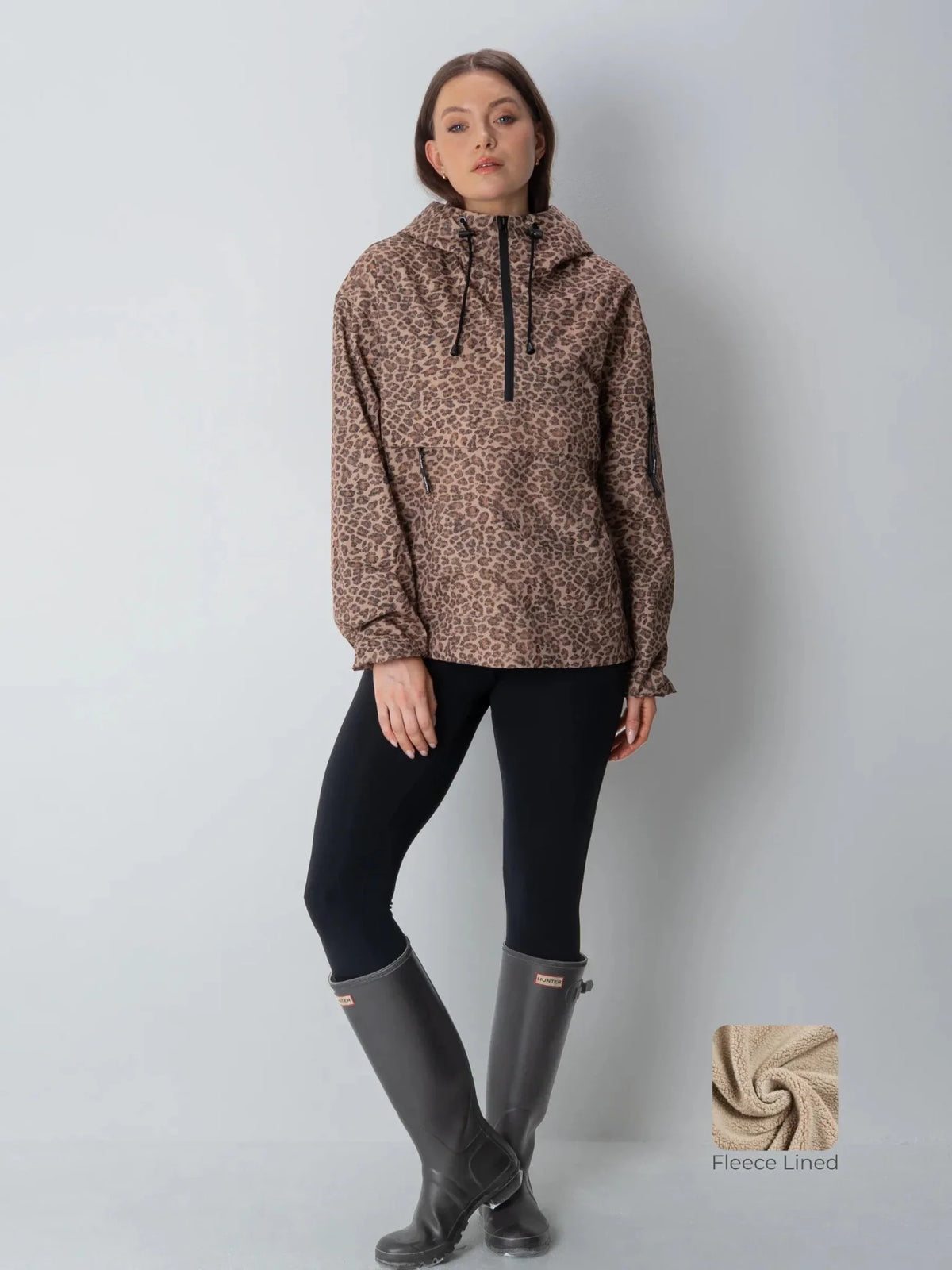 Nébula — Sudadera Oversize Impermeable con Capucha
