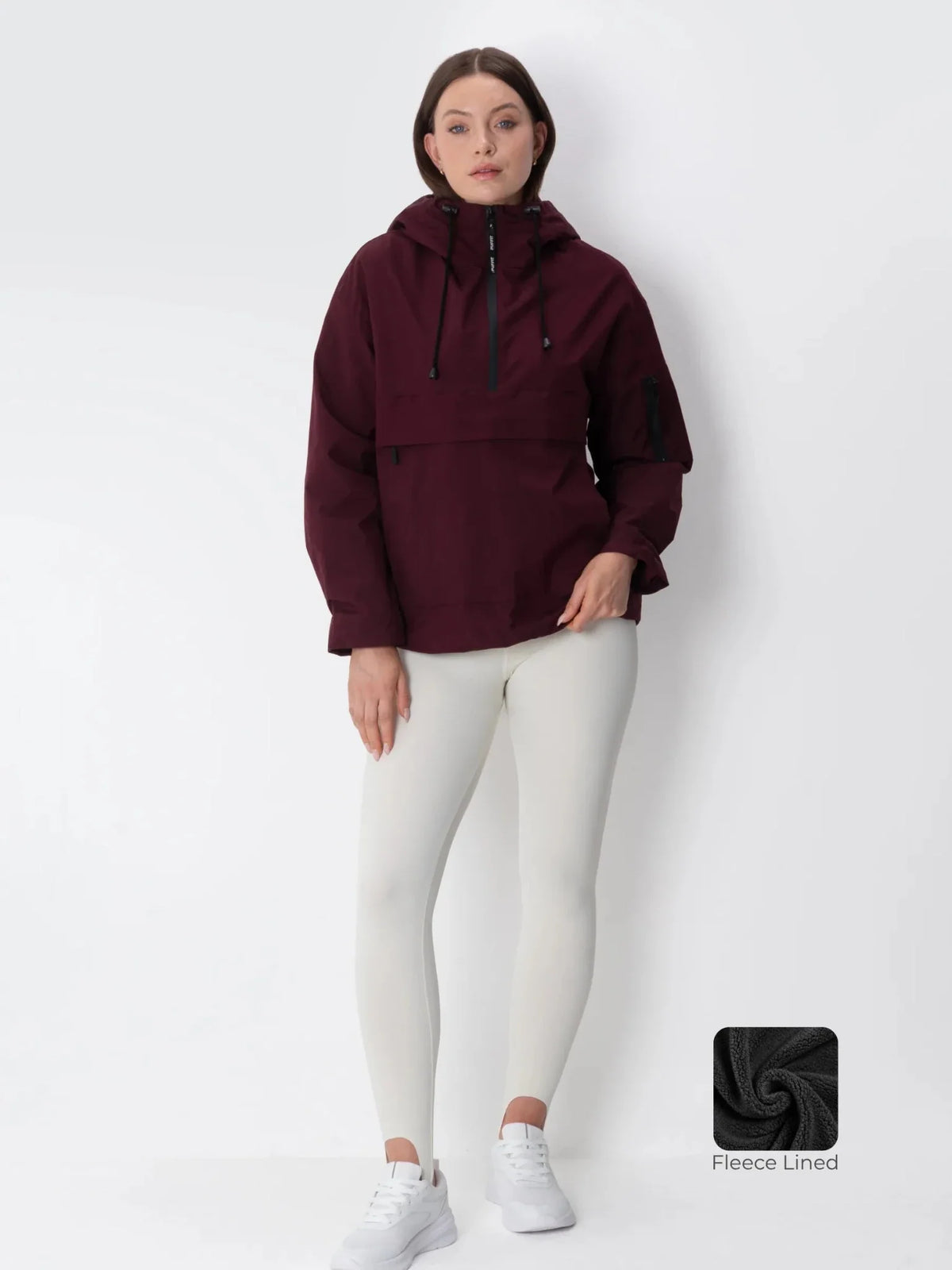 Nébula — Sudadera Oversize Impermeable con Capucha
