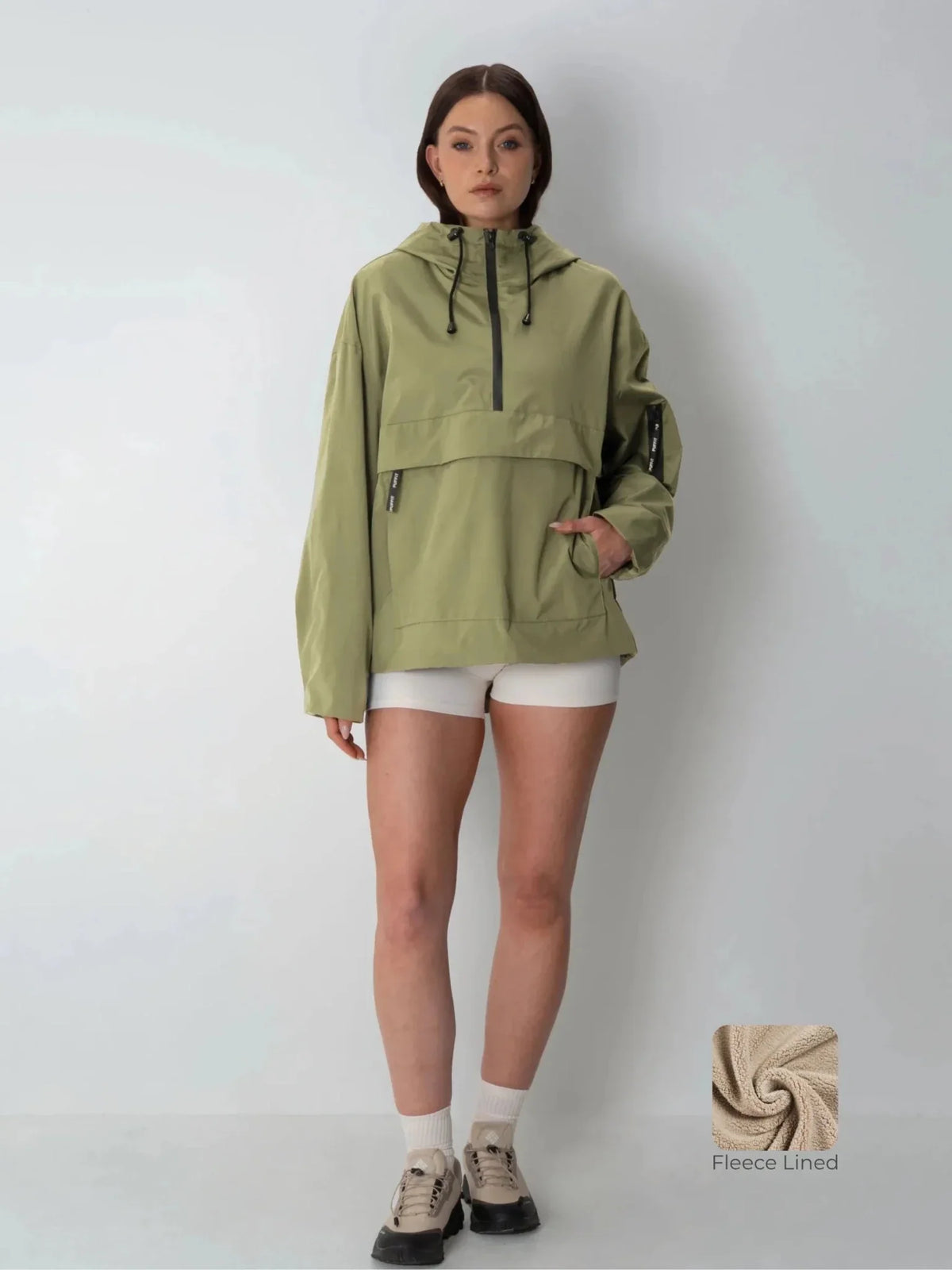 Nébula — Sudadera Oversize Impermeable con Capucha