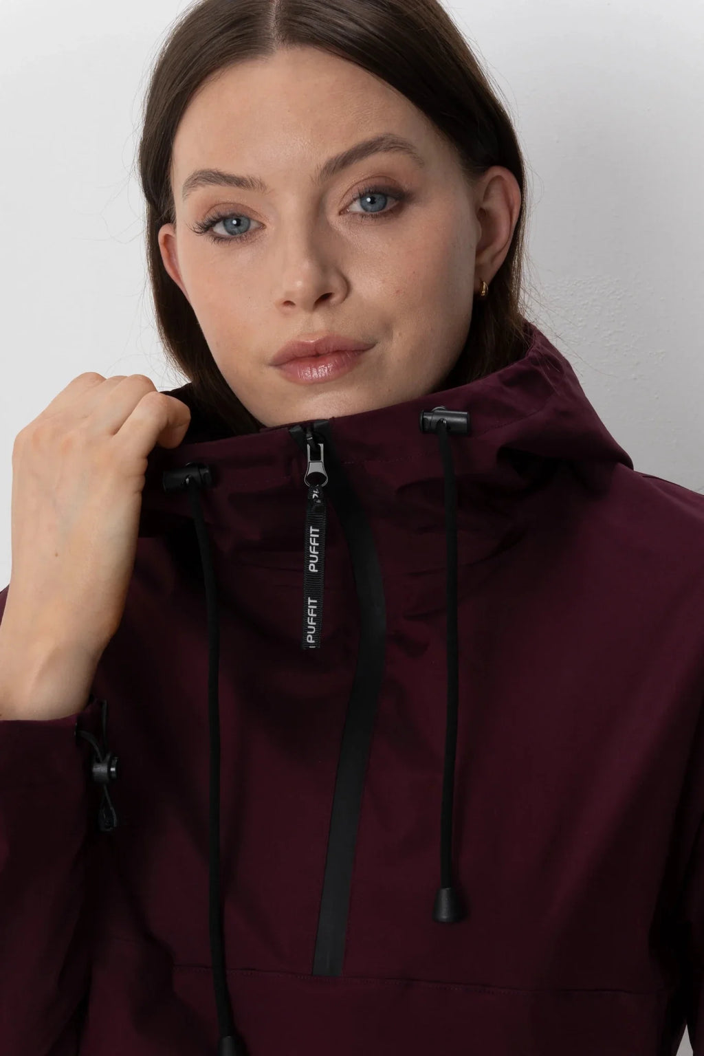 Nébula — Sudadera Oversize Impermeable con Capucha