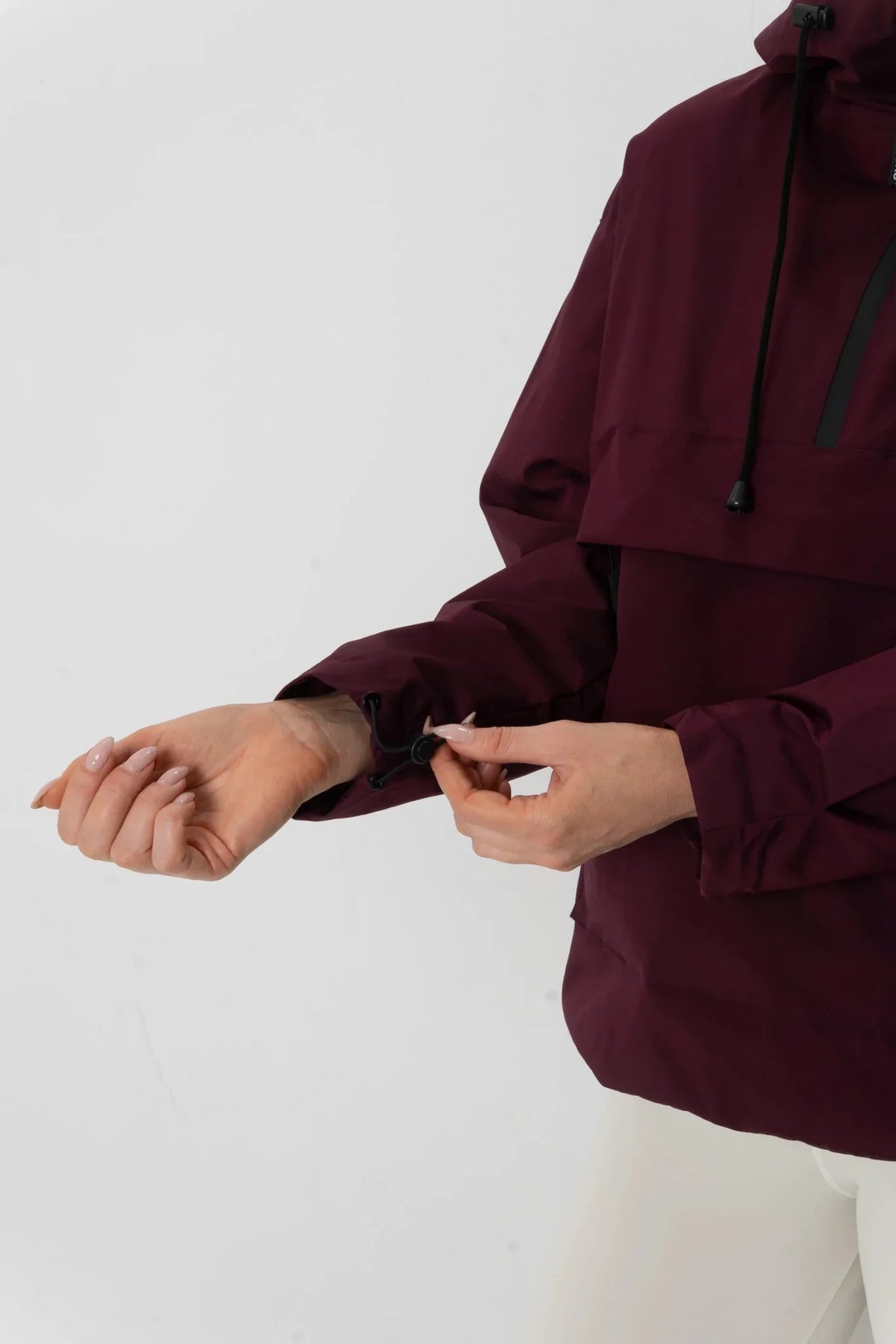 Nébula — Sudadera Oversize Impermeable con Capucha