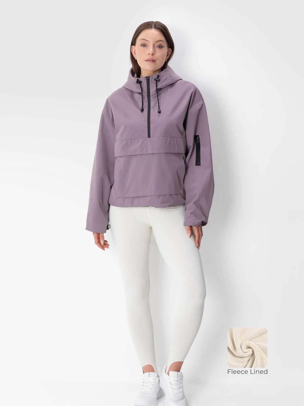 Nébula — Sudadera Oversize Impermeable con Capucha