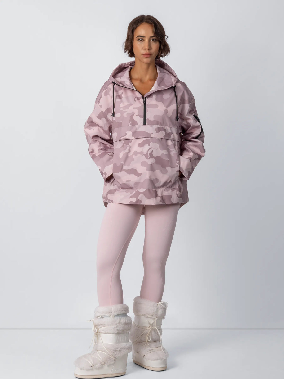 Nébula — Sudadera Oversize Impermeable con Capucha