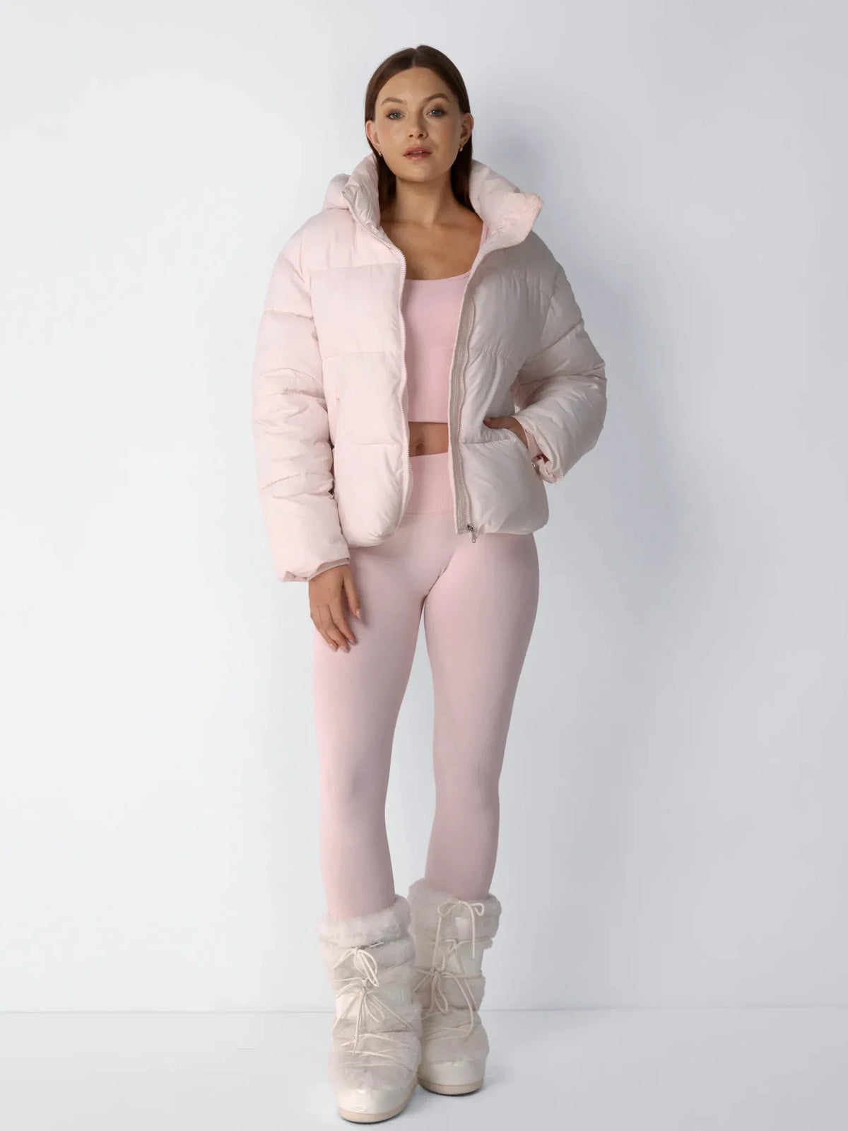 Élodie — Chaqueta Acolchada con Capucha Desmontable