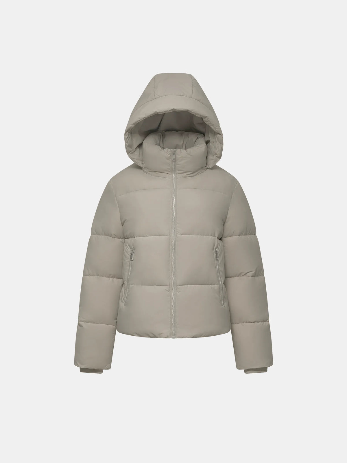 Élodie — Chaqueta Acolchada con Capucha Desmontable